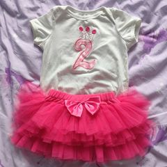 Baby birthday dress age 2