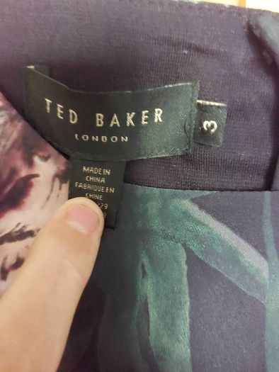 Ted Baker floral dress size 3 (free postage)