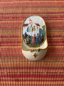 Knock vintage holy water font