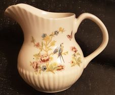 wicklow Vale ceramic milk jug & water possie