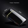 USB Lighter Electric Rechargeable Arc Windproof Flameless Dual Plasma LED Touch Image 3
