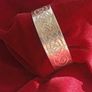 Sterling silver cuff  bracelet celtic design Image 7