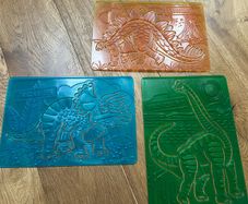 Dinosaur Stencils x 3 (Melissa & Doug)