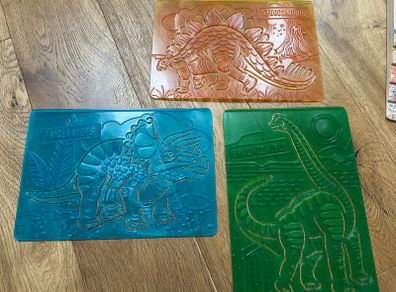 Dinosaur Stencils x 3 (Melissa & Doug)
