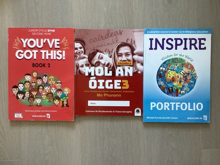 Junior Cycle Irish, SPHE & Religion Bundle (Unused)