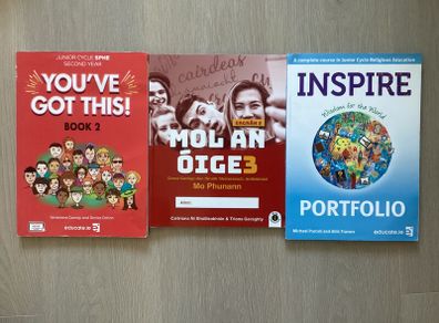 Junior Cycle Irish, SPHE & Religion Bundle (Unused)