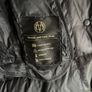 Massimo Dutti black puffer coat oversized XS-S feather down Image 5