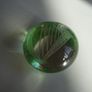 Brand New Irish Handmade Glass Harp Paperweight / Handcooler Image 2