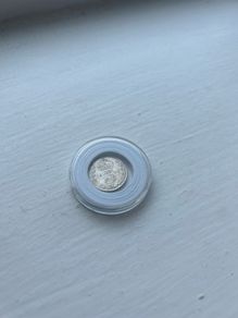 SOLID SILVER 0.925 Three pence 1912 Coin 3d Vintage Antique UK