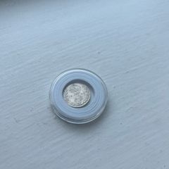 SOLID SILVER 0.925 Three pence 1912 Coin 3d Vintage Antique UK