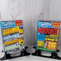 Spectrum Zx Crash 91 Games Bundle X 2 Games - Rare Retro Vintage Gaming