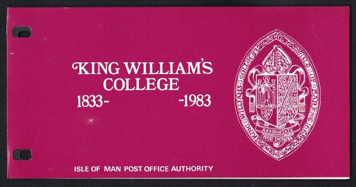1983 Isle of Man 150th Anniversary of King William's College Commemorative Stamps Presentation Pack