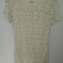 New Look Cream Lace top Image 4