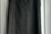 Oasis grey pin striped skirt