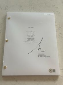 Tim Allen (Buzz) Toy Story script auto Beckett Authentication Sealed