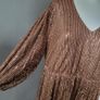 CurveWow copper sequin dress, Size 20, BNWT Image 2