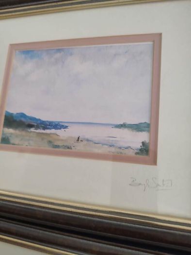 Set Of 4 Framed And Signed Photo Prints By Baryl Suitor Irish Artist.
