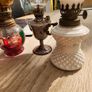 Six minature oil lamps Image 3