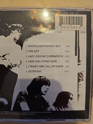 The Velvet Underground CD - White Light/White Heat
