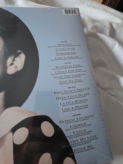 Madonna The Immaculate Collection Vinyl