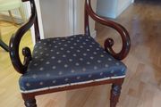 Regency style mahogany dining chair