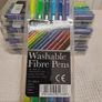 5 Packs Washable Fibre Pens Image 3