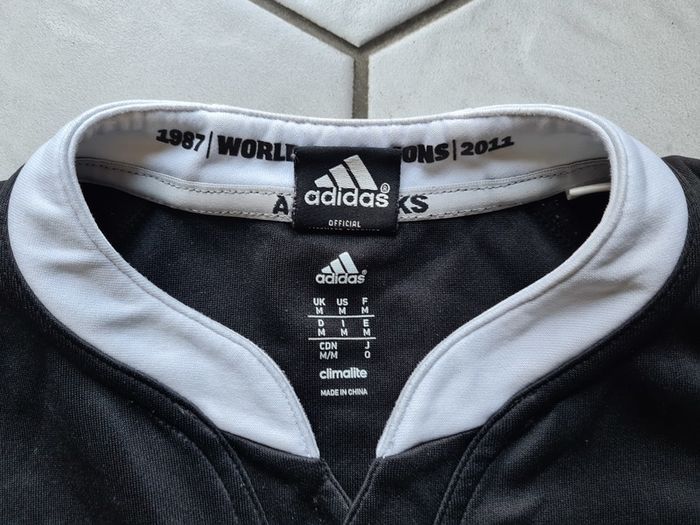 Adidas AIG All blacks Home Jersey Mens Medium M