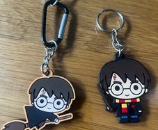Warner Bros Harry Potter keyrings