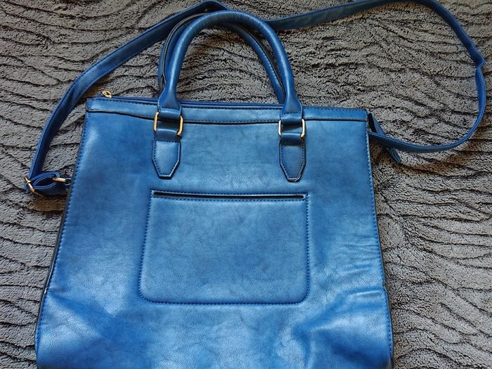 Blue Shoulder Bag