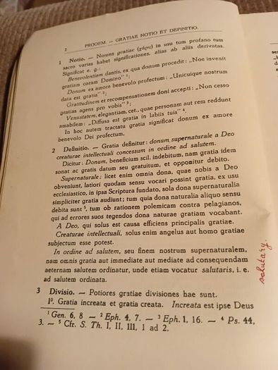 1960 Treatise on the Grace of Christ in Latin. Tractatus de Gratia Christi. Religious. Vintage.