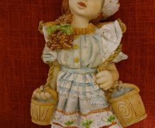 vintage ceramic doll