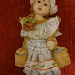 vintage ceramic doll