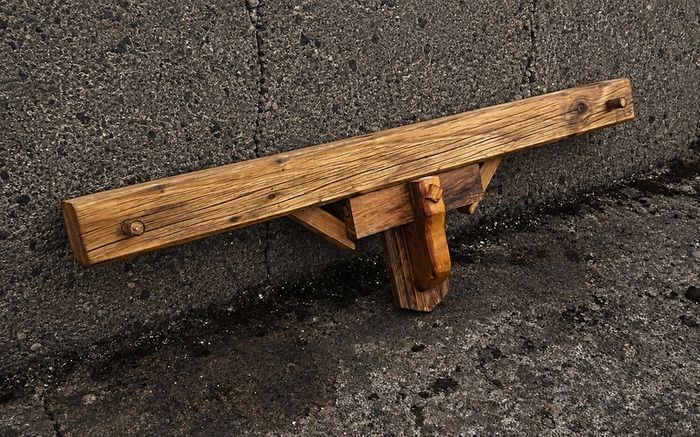 NEW Rustic Stove Mantle / Floating Shelf