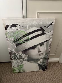 canvas Audrey Hepburn