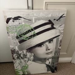 canvas Audrey Hepburn