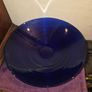 Large Cobalt Blue Glass Bowl Image 2