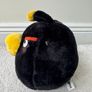 Angry Birds Black Bomb approx. 10" Plush No Sound Used Please see pictures Image 10