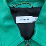 Coach Leather Bomber Jacket green Image 4