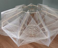 Mid-century Ceiling Light Shade by Paul Secon