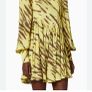 Rotate Alison Tiger Print Mini Dress Sz 8UK 4US S Long Sleeve Flowy Party Image 2