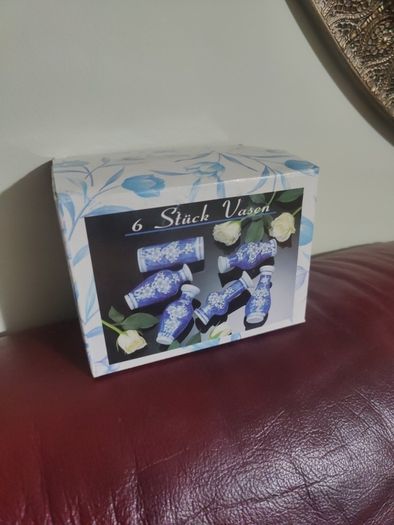 6 piece vases set
