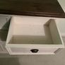 Large Two-Tone Solid Wood Chest of Drawers (Rustic / Farmhouse Style) Image 4