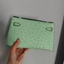 Ostrich skin bag Image 3