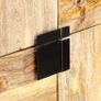 Highboard 80x30x100 cm Solid Mango Wood Image 3