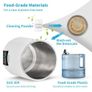 4L Water Distiller 1L/H Distilled Water Maker Timing & Temp Display White Image 6