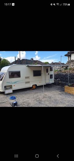 Avondale Dart 556-6 berth Caravan with Full awning.