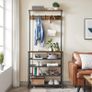 Coat Stand Rack wider version  80 x 15 x 1.5 cm (L x W x H) Image 3