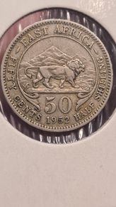 British East Africa 50 cent/half shilling