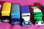 six Corgi advertising trucks