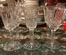 Waterford crystal sherry glasses free postage